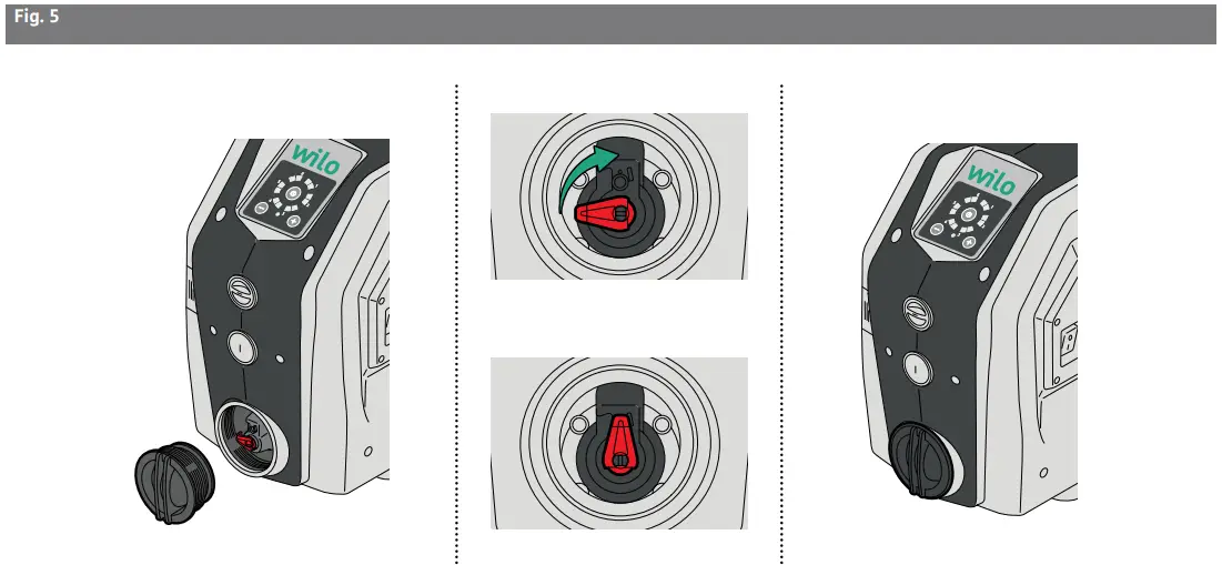 Self-priming operation