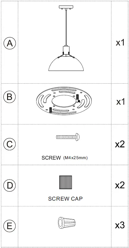 MAXIM LIGHTING 12045 Down 15.5 Inch Pendant fig 1