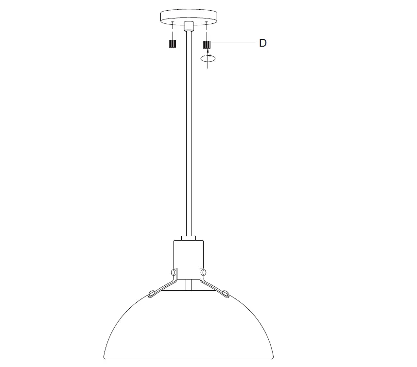 MAXIM LIGHTING 12045 Down 15.5 Inch Pendant fig 4