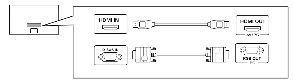 LG MP400,40B Series LED LCD Monitor fig (3)