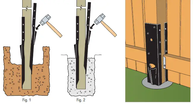 Strong Tie FB24 Fence Repair 10