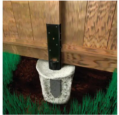 Strong Tie FB24 Fence Repair 3