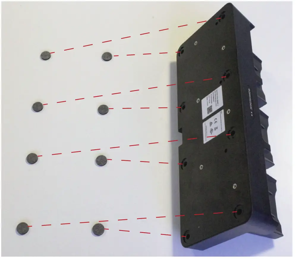 Mount the Rubber Feet