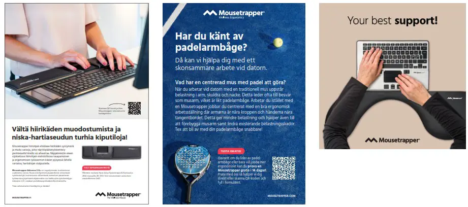 MouseTrapper Advance 2.0 Ergonomic Mouse - Material How it can look 2