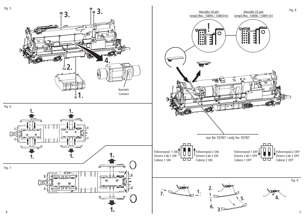 Roco 78788 2400 Gauge H0 Diesel Locomotive - fig