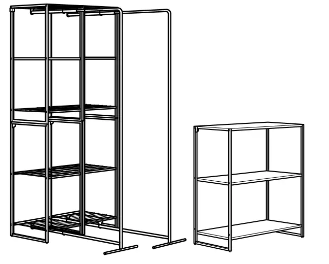 IKEA JOSTEIN Storage Solution