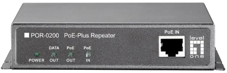 CONCEPTRONIC POR-0200 LevelOne PoE-Plus Repeater - 2
