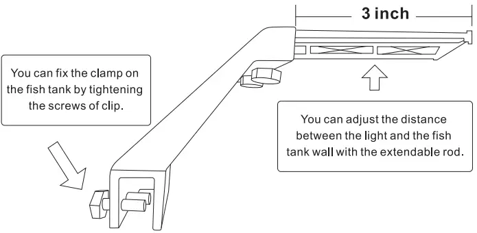 hygger HG018 Aquarium Clip On Light-FIG5
