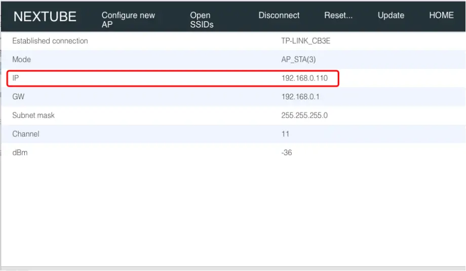 ROTRICS Nextube - Reset Nextube AP Wi-Fi 4