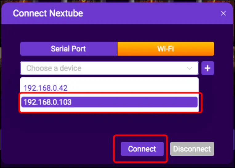 ROTRICS Nextube - Wi-Fi Connection