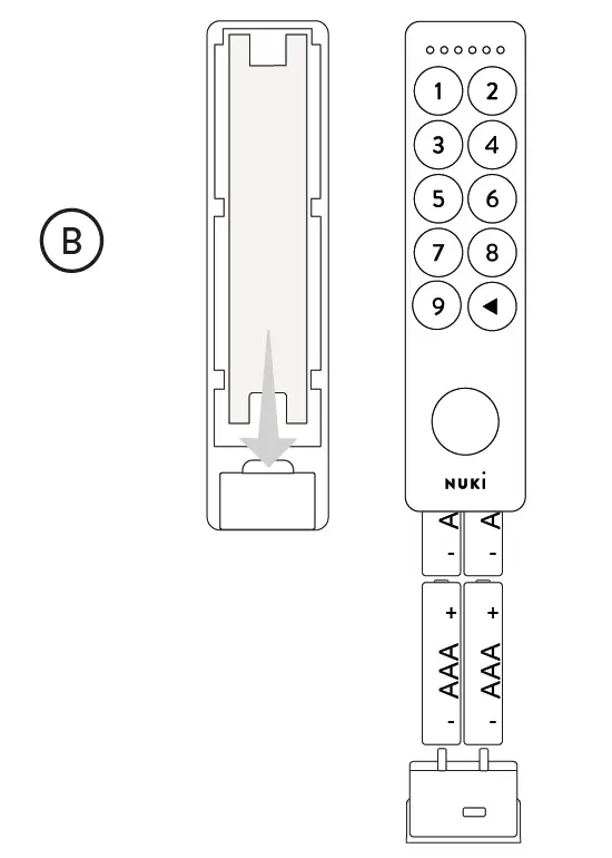 NUKi-Keypad-2.0-Keypad-with-Fingerprint-Reader-Installation-FIG-5