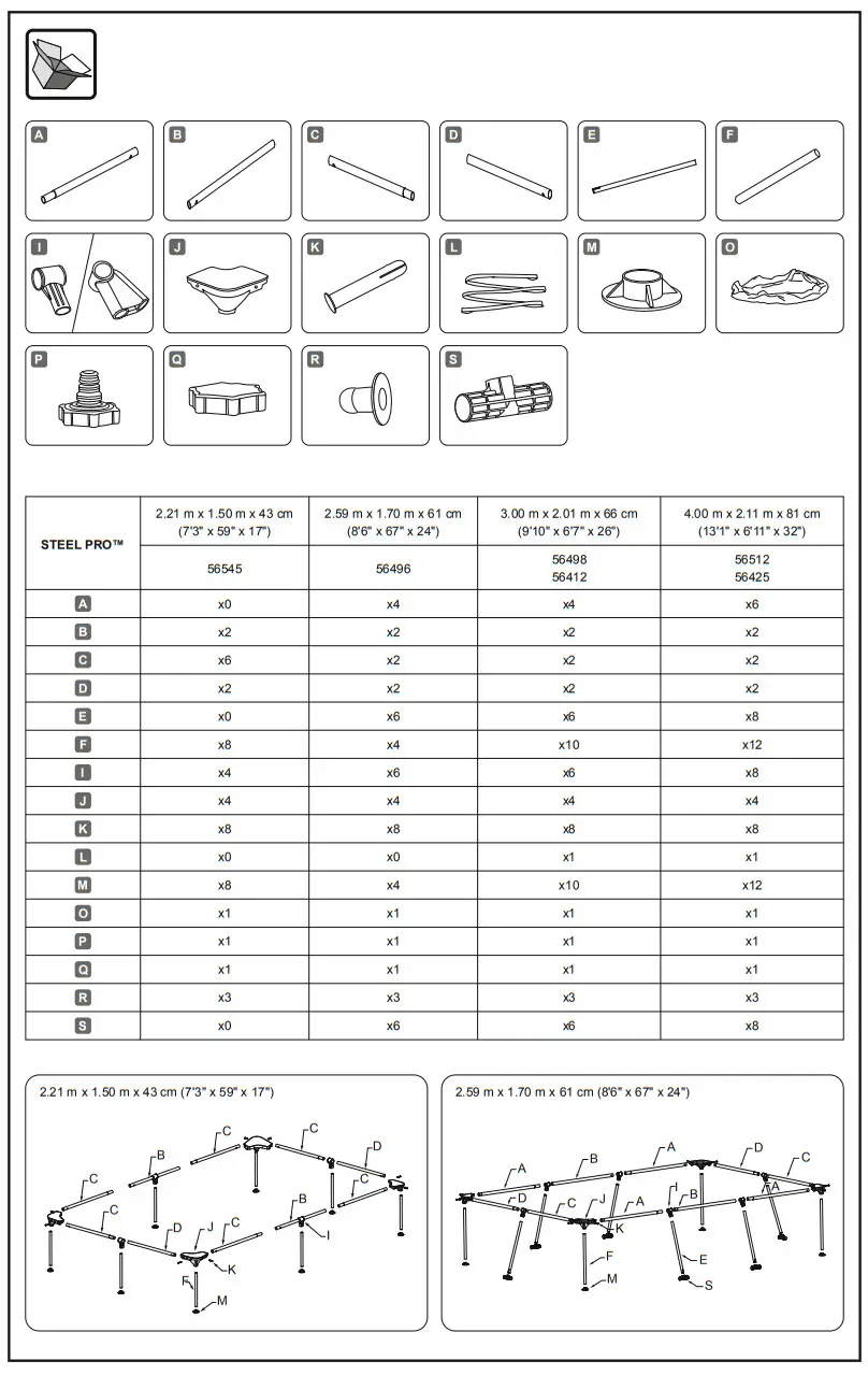 Bestway Steel Pro Rectangular Swimming Pool - Figure 2