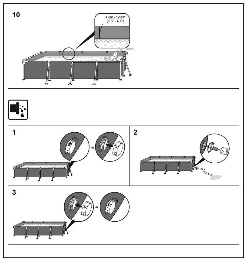 Bestway Steel Pro Rectangular Swimming Pool - Figure 4