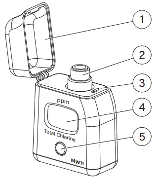 milwaukee -MW11-Digital-Total-Chlorine-Tester-fig 1