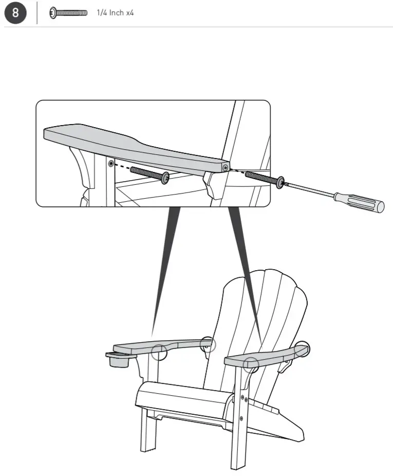 KETER AD440MA Adirondack Chair - fig15