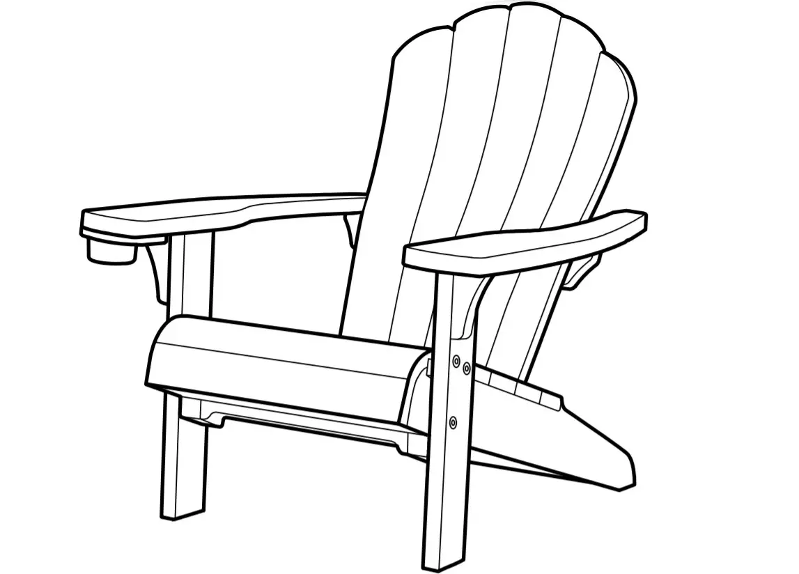 KETER AD440MA Adirondack Chair