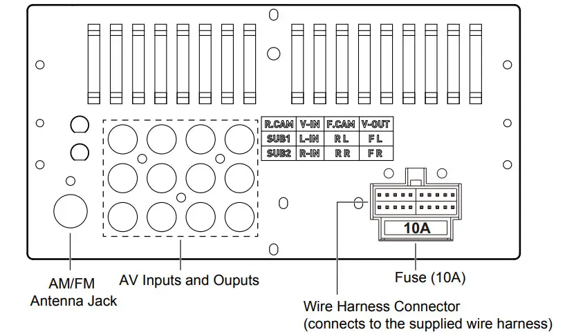 BOSS AUDIO SYSTEM BV9695B Bluetooth DVD-MP3-CD AM-FM Receiver - Figure 2