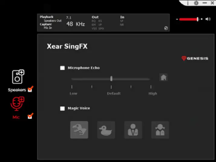 GENESIS RADON 800 - MICROPHONE 3