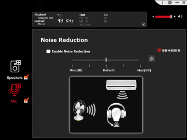 GENESIS RADON 800 - MICROPHONE 4