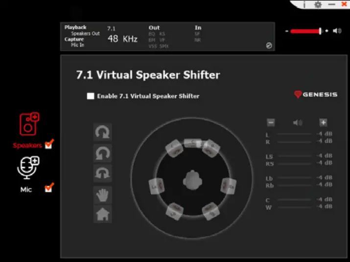 GENESIS RADON 800 - SPEAKER 5