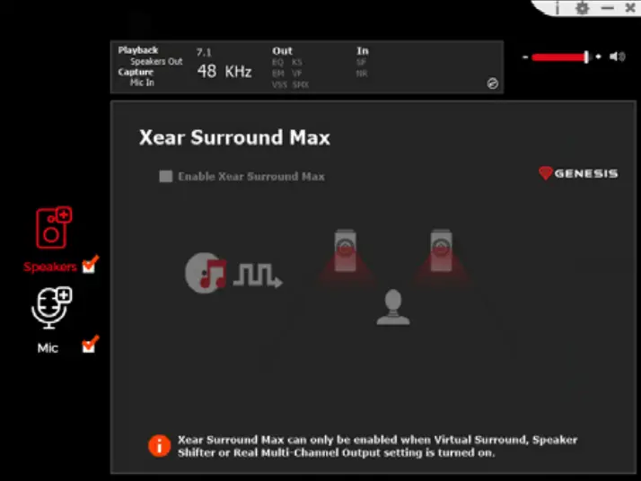 GENESIS RADON 800 - SPEAKER 7