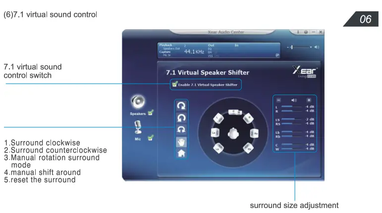 anko 43 197 712 Gaming 7 1 Virtual Premium Headset - fig7