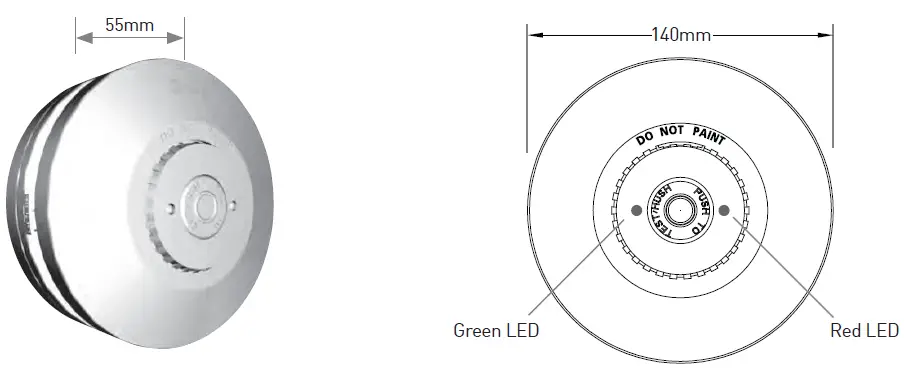 red Smoke Alarms R240RC-240V-ac-Mains Power-Photoelectric-Smoke-Alarm-with-Rechargeable-Battery-Backup-FIG- (4)