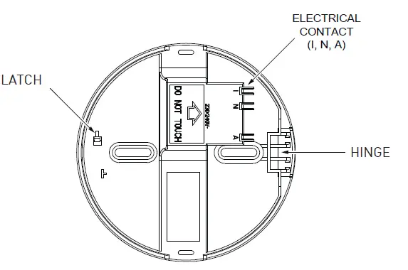 red Smoke Alarms R240RC-240V-ac-Mains Power-Photoelectric-Smoke-Alarm-with-Rechargeable-Battery-Backup-FIG- (5)