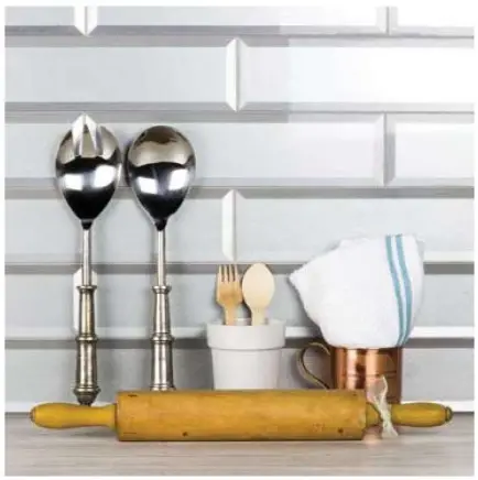 abolos REF0306-GOBx Glass Mirror Decorative Wall Tile