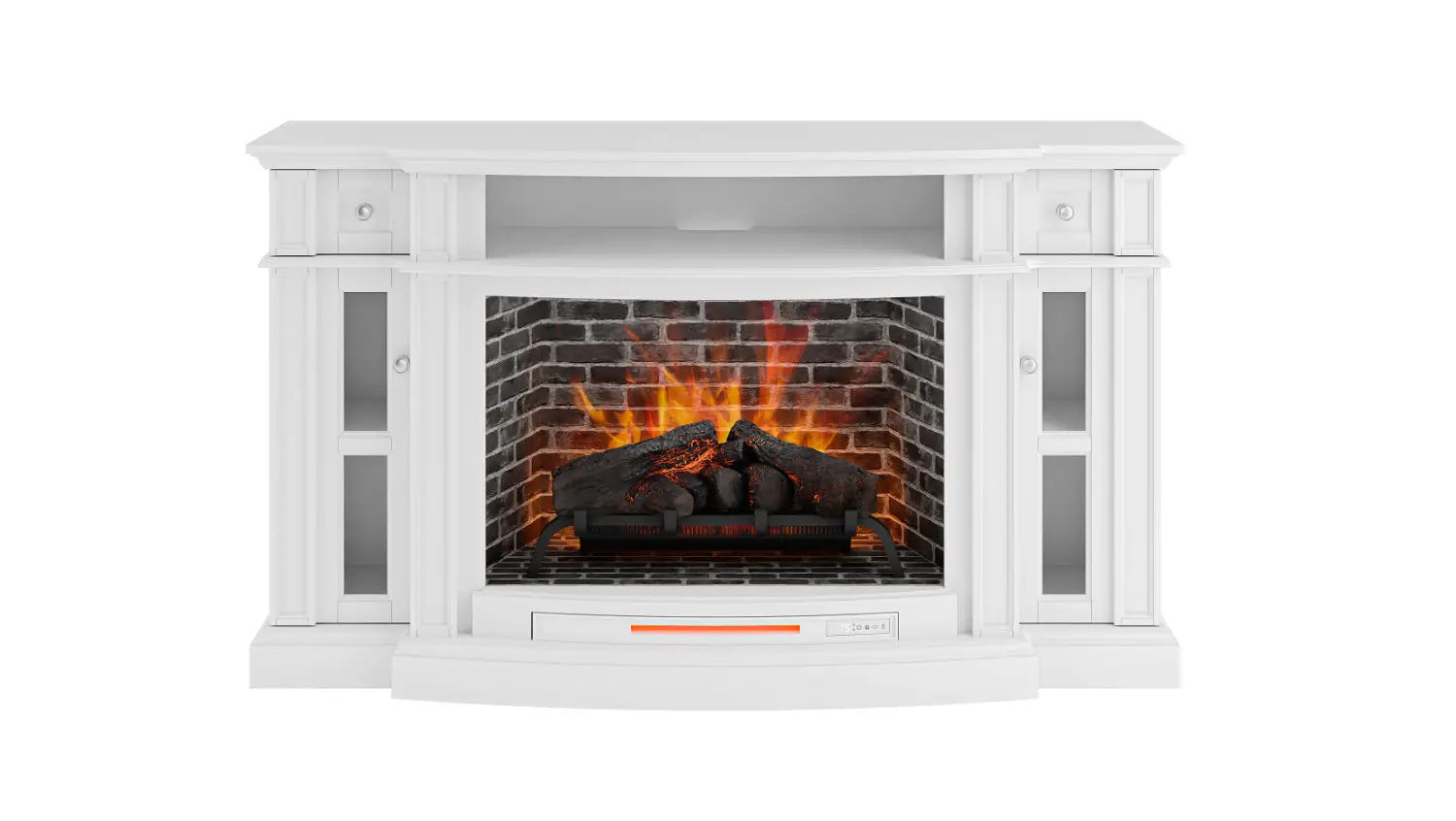 Allen Roth 4317fm-33-201 White Infrared Quartz Electric Fireplace Instruction Manual