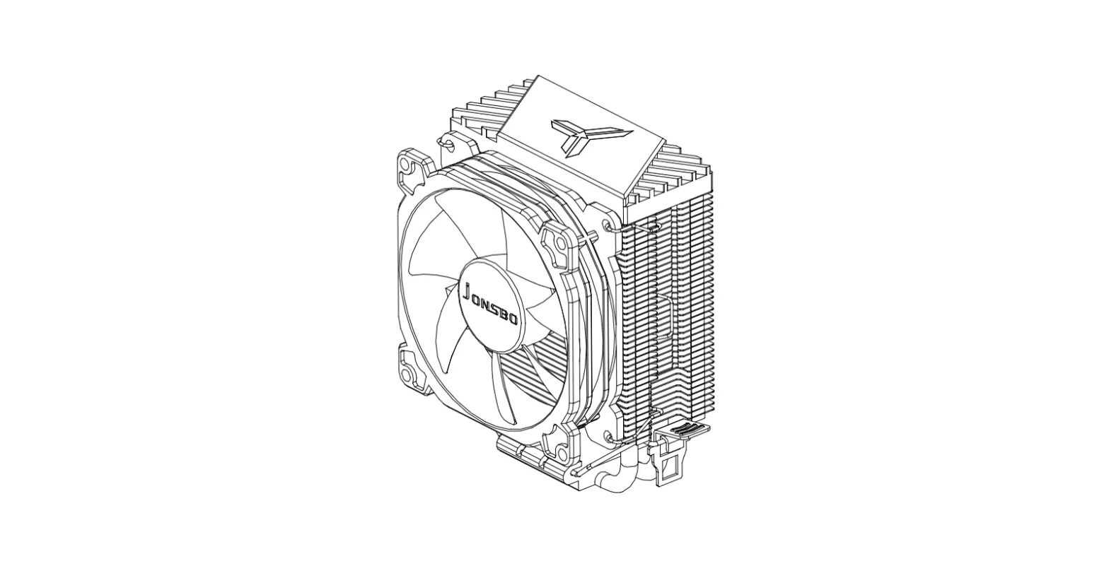 Jonsbo Cr1200 92mm Argb Cpu Cooler Instruction Manual