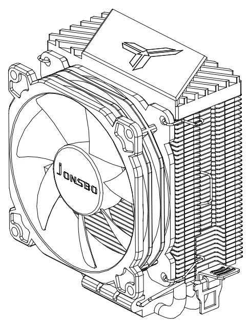 JONSBO-CR1200-92mm-ARGB-CPU-Cooler-fig-1