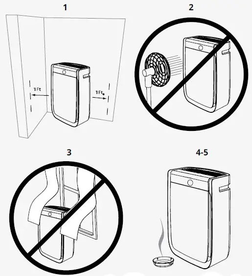 AIRDOCTOR AD3000 4-in-1 Air Purifier for Home and Large Rooms-3