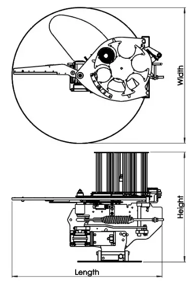 PROMATIC Kestrel Clay Target Launcher - 1