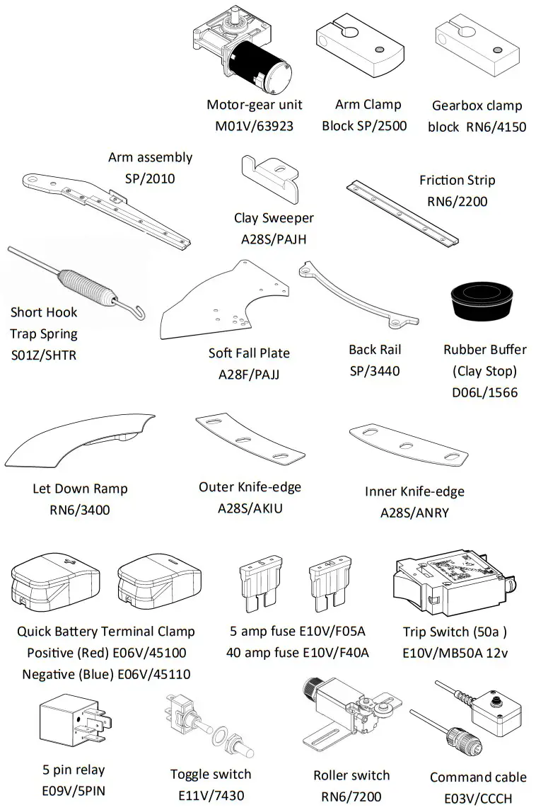 PROMATIC Kestrel Clay Target Launcher - 6
