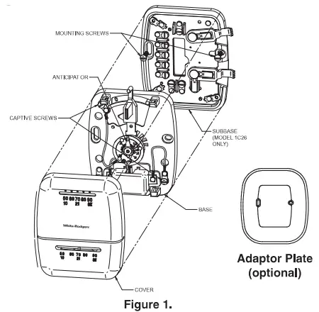 WHITE-RODGERS 1C20102 Heating and Cooling Thermostat - 2