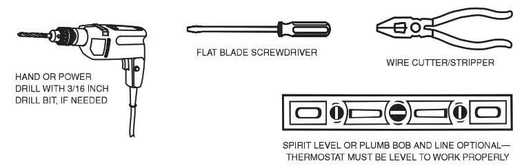 WHITE-RODGERS 1C20102 Heating and Cooling Thermostat - MOU NTING AN D WIRING 6