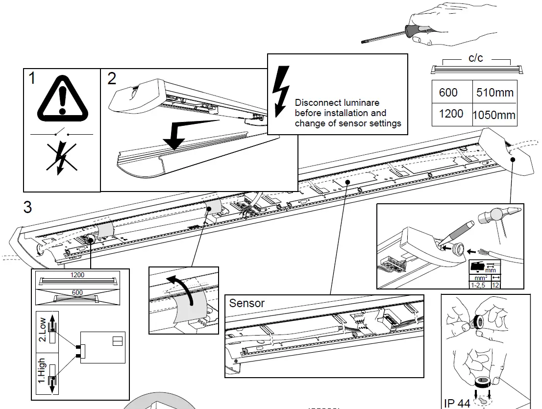 FAGERHULT-SE-566-80-Allfive-LED-Surface-Mounted-Light-Fixture-fig-1
