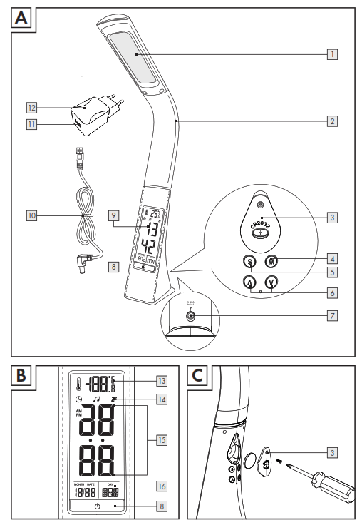 LIVARNO 367070 2101 Led Desk Lamp - 2