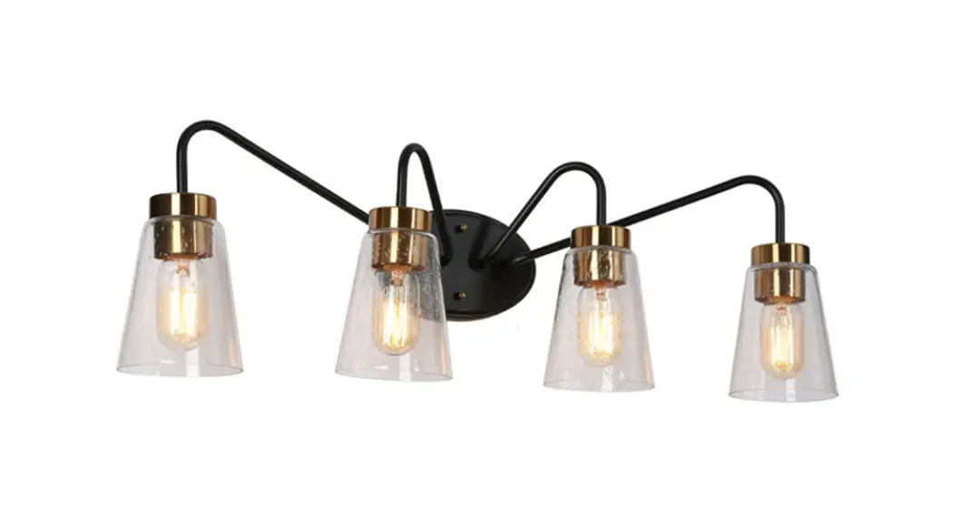 Zevni A04726 Cador 21 Inch Wide Black Vanity Light Instruction Manual