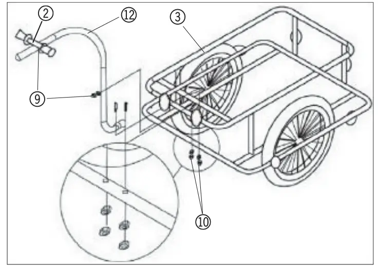 RAWLINK 36101 Bicycle Trailer-fig7