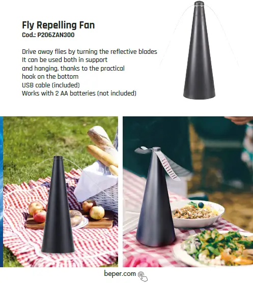 beper P206ZAN020 Insect Killer Lamp-FIG4