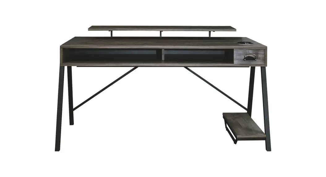 Ashley H700-28 Gaming Desk With Monitor Stand User Manual