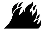 AMANA ACR4503SFW Electric Range User Guide - Fire icon