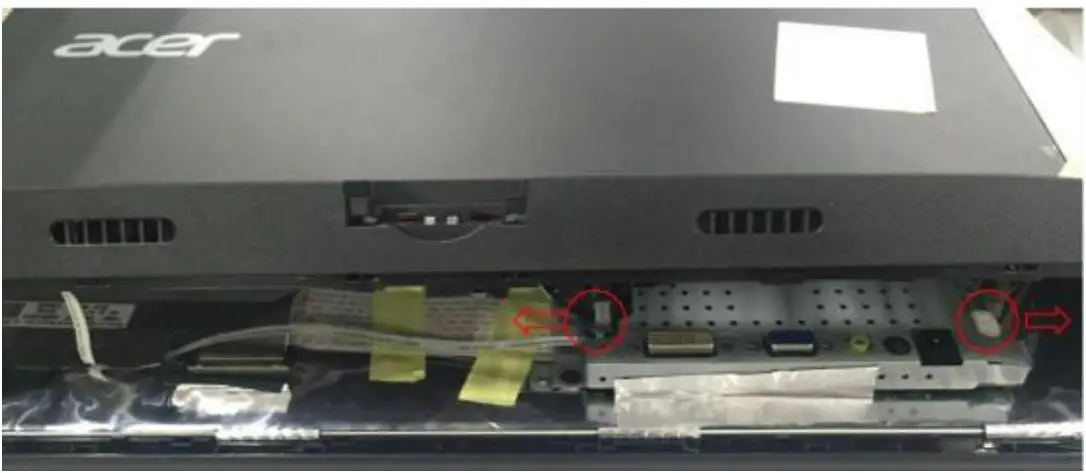 acer SA270 LCD Monitor - Assembly and Disassembly Procedures 4