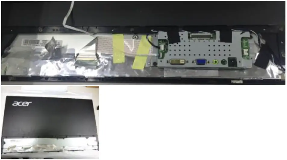 acer SA270 LCD Monitor - Assembly and Disassembly Procedures 7
