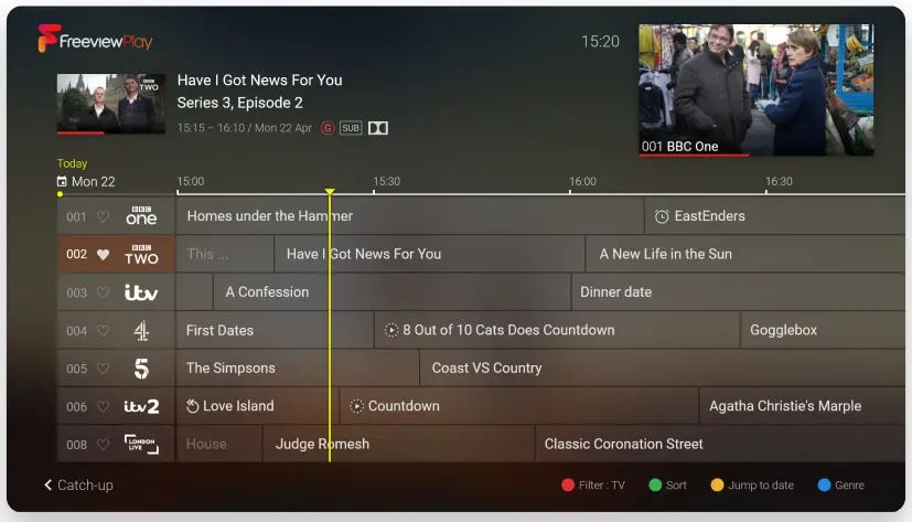 HUMAX aura Ultra High Definition Recorder -- TV Guide