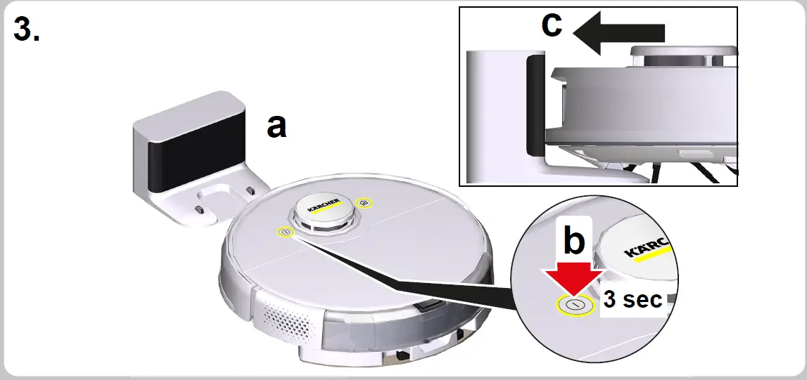 KARCHER RCV 5 Robot Vacuum Cleaner 02