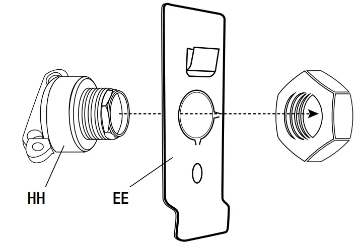 Single LED Fixture Hardwire Installation