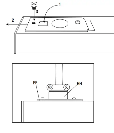 Single LED Fixture Hardwire Installation